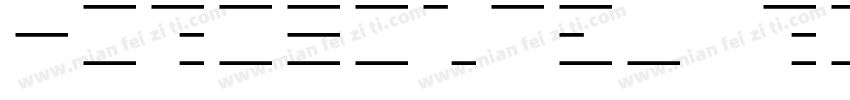 Horizontal body字体转换